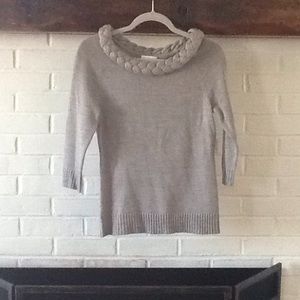 New York and company Tan/gray sweater